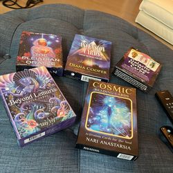 5 Galactic Oracle Cards 