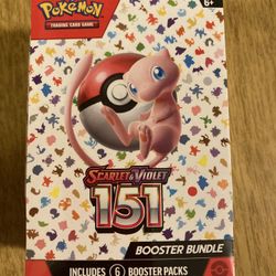 Pokémon New In Box Scarlet & Violet 151 Booster Bundle
