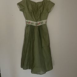 Vintage Kay Selig New York Evening Gown 