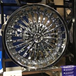‼️20” Chrome Strada spina Wheels 🔥
