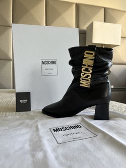 Moshino Leather Boots