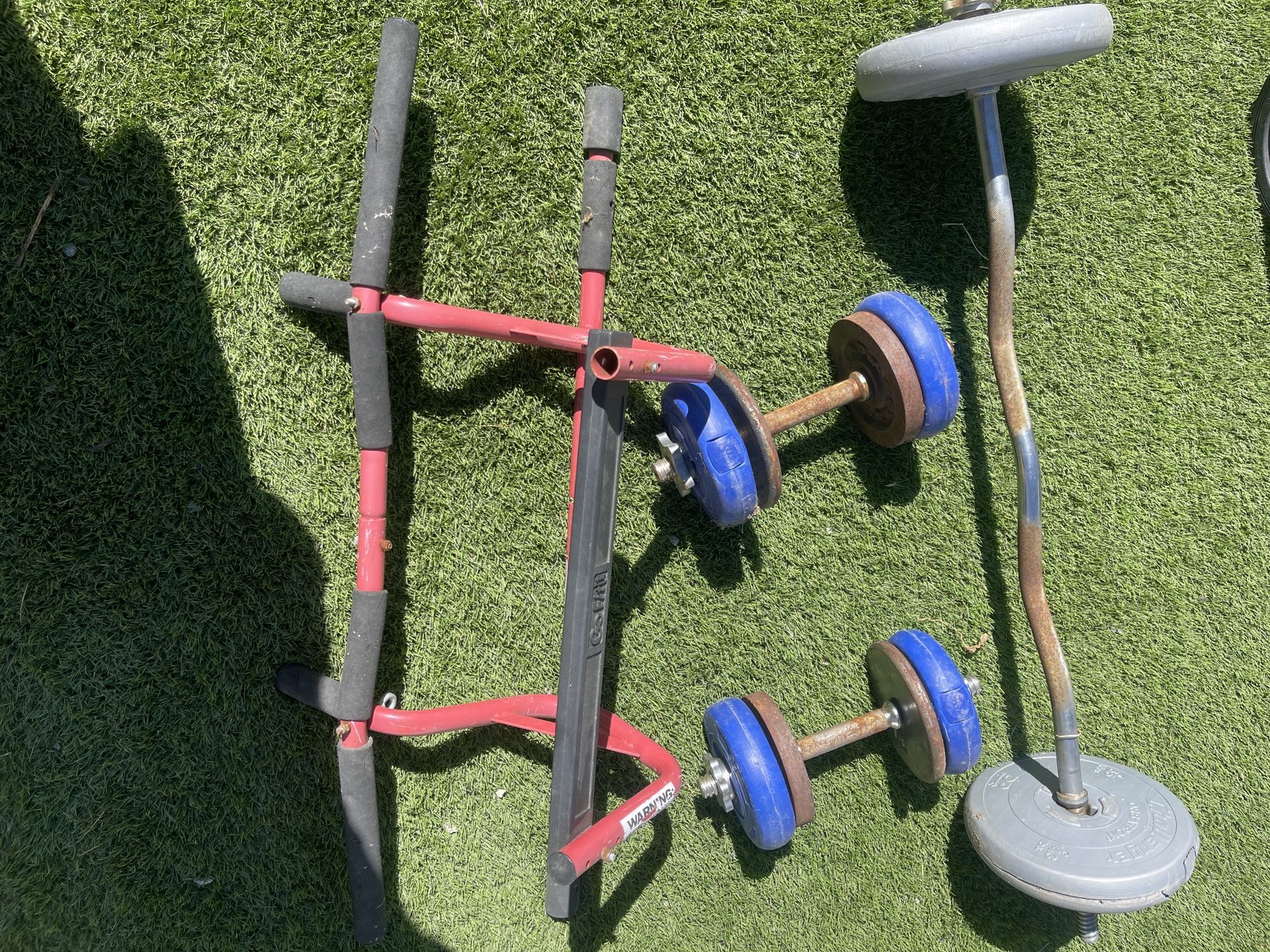 Gym Weights Work Out Equipment