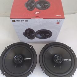 MEMPHIS 1 PAIR 6.5 INCH 2 WAY 100 WATTS CAR SPEAKER ( BRAND NEW PRICE IS LOWEST )