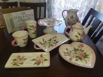 8pc ceramic set