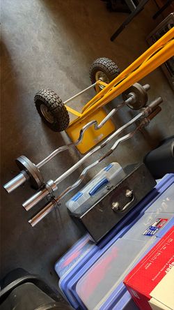 Olympic EZ Curl Bar Set