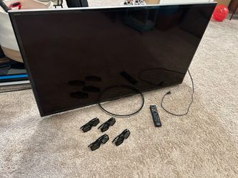 Sony 3-D Television w/ glasses