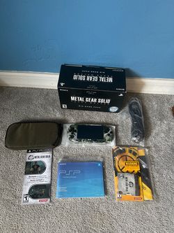Sony psp 3000 metal gear solid edition