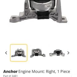 Anchor 3481 Motor Mount Mazda 2.0 Ford 