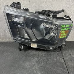 2019-2020-2021-2022-2023-2024 DODGE RAM 1500 CLASSIC HALOGEN LEFT HEADLIGHT OEM USED