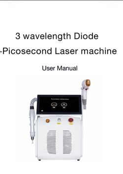 Máquina Láser Profesional 3 Longitudes + Picosegundo
