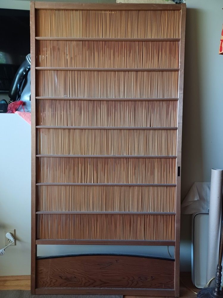 Old Shoji Bamboo Screens
