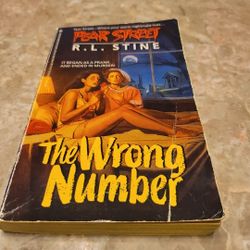 R.L. Stine The Wrong Number  Fear Street