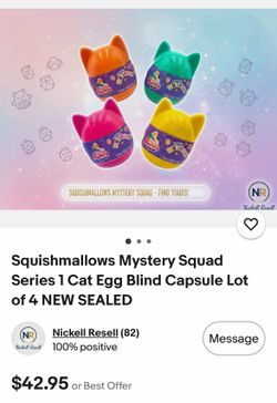 Squishmallows Mystery Squad