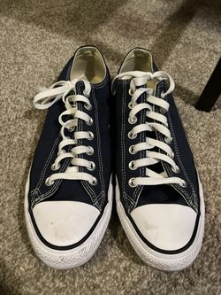 Blue Converse