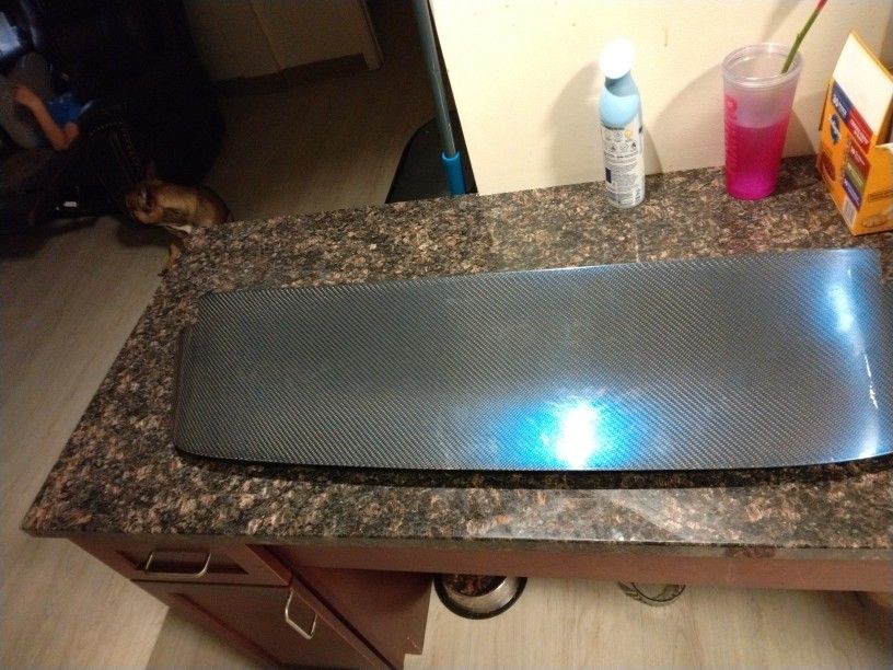 93_95 Honda Civic Hatch Blue Carbon Fiber Wing 250 Or Best Offer