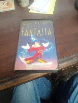 Walt Disney Fantasia VHS Tape