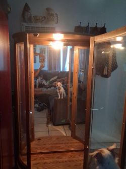 Glass cabinet