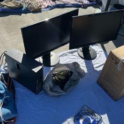 Dual Monitor Computer