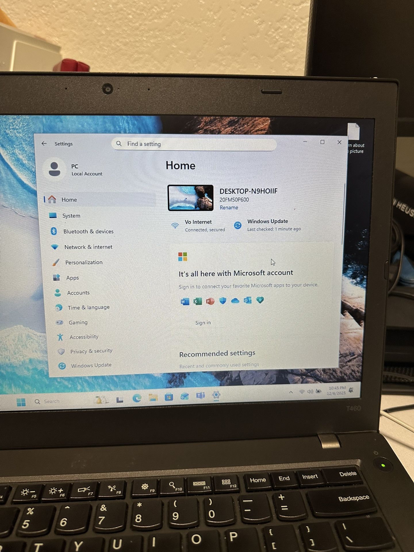 Lenovo T460 Laptop PC Computer Work And School