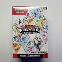 Pokemon Prismatic Evolutions Booster Bundles