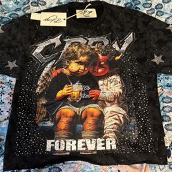 VVS Cropped Graphic Shirt