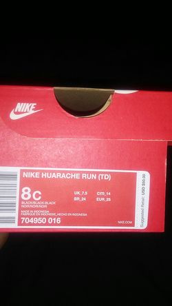 Huaraches 8c brand new in box