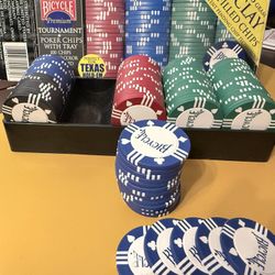 Bicycle Tournament Poker Chips 