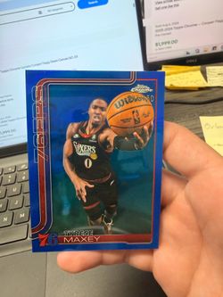 2025-26 Topps Chrome Tyrese Maxey #097/150