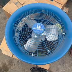 Patterson Fan High Velocity Industrial Fan 14”
