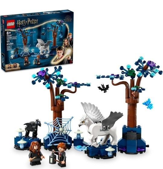 LEGO Harry Potter Forbidden Forest: Magical Creatures, Glow in The Dark Toy - 76432