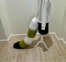 Cosplay/Furrys Striped Long Tail 45” Long x 22” Diameter , 2.2 lbs.