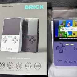 TrimUI Brick Retro Handheld console with games!