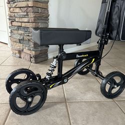 Knee Scooter Walker Brand New With Suspension And Adjustable Hight 