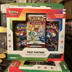 Pokémon TCG First Partner Illustration Collection Series 1 New Sealed