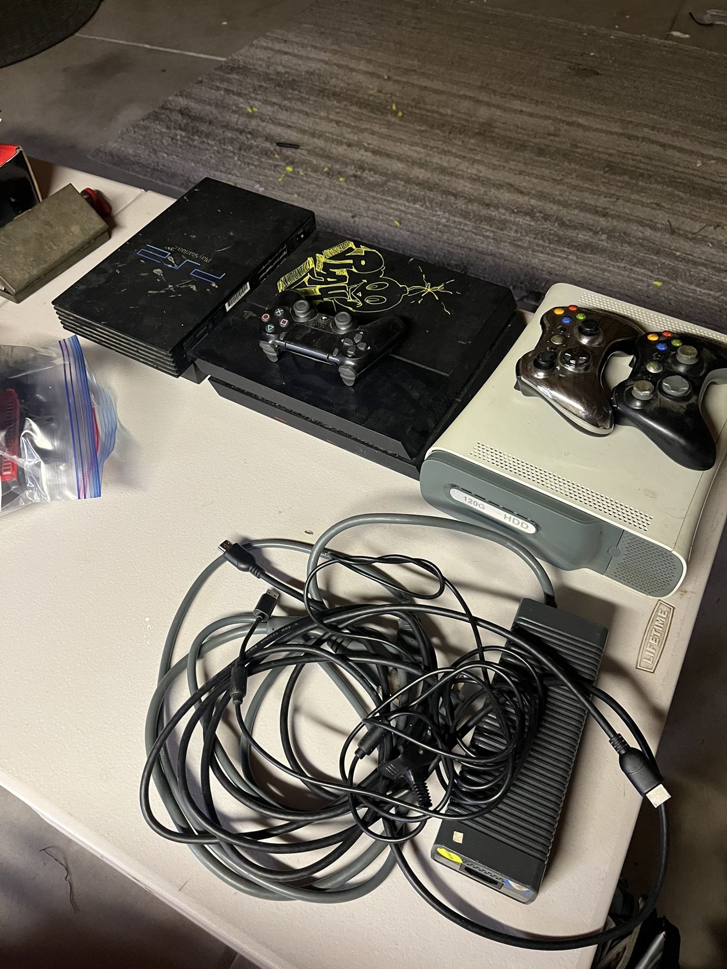 Xbox 360,ps2, And PS4