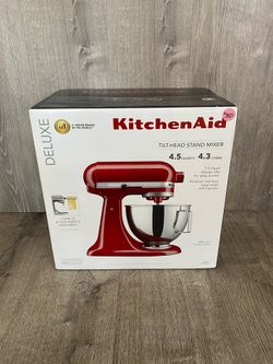 KitchenAid Deluxe 4.5 Quarts Tilt-Head Stand Mixer
