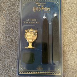 Harry Potter slytherin wax seal kit -nwt