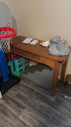 Desk Wood 48”x20”inch