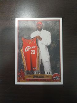 2003 Topps LeBron James #221 Rookie Card - Crisp Corners & Great Centering