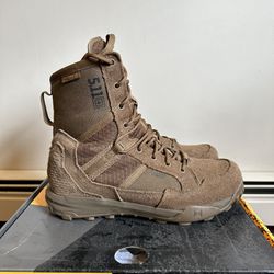 5.11 Tactical A/T Waterproof 8” Boot Size 10.5