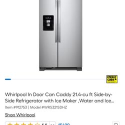 Whirlpool refrigerator 