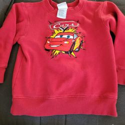 Lightening Mcqueen Sweatshirt Size 4