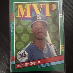 Ken Griffey MVP Card Yellow Stripes