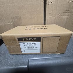 Focal Sib Evo Wall Mount Bracket (Black, Single)