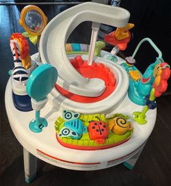 Fisher Price 2-in-1 Sit-to-Stand Activity Center Baby Entertainer – Complete