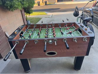 A soccer table