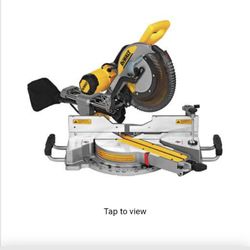 DeWalt 12 In Double  Bevel 12 In Sliding Miter Saw 