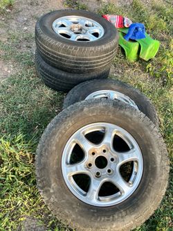 17” Gm stock wheels
