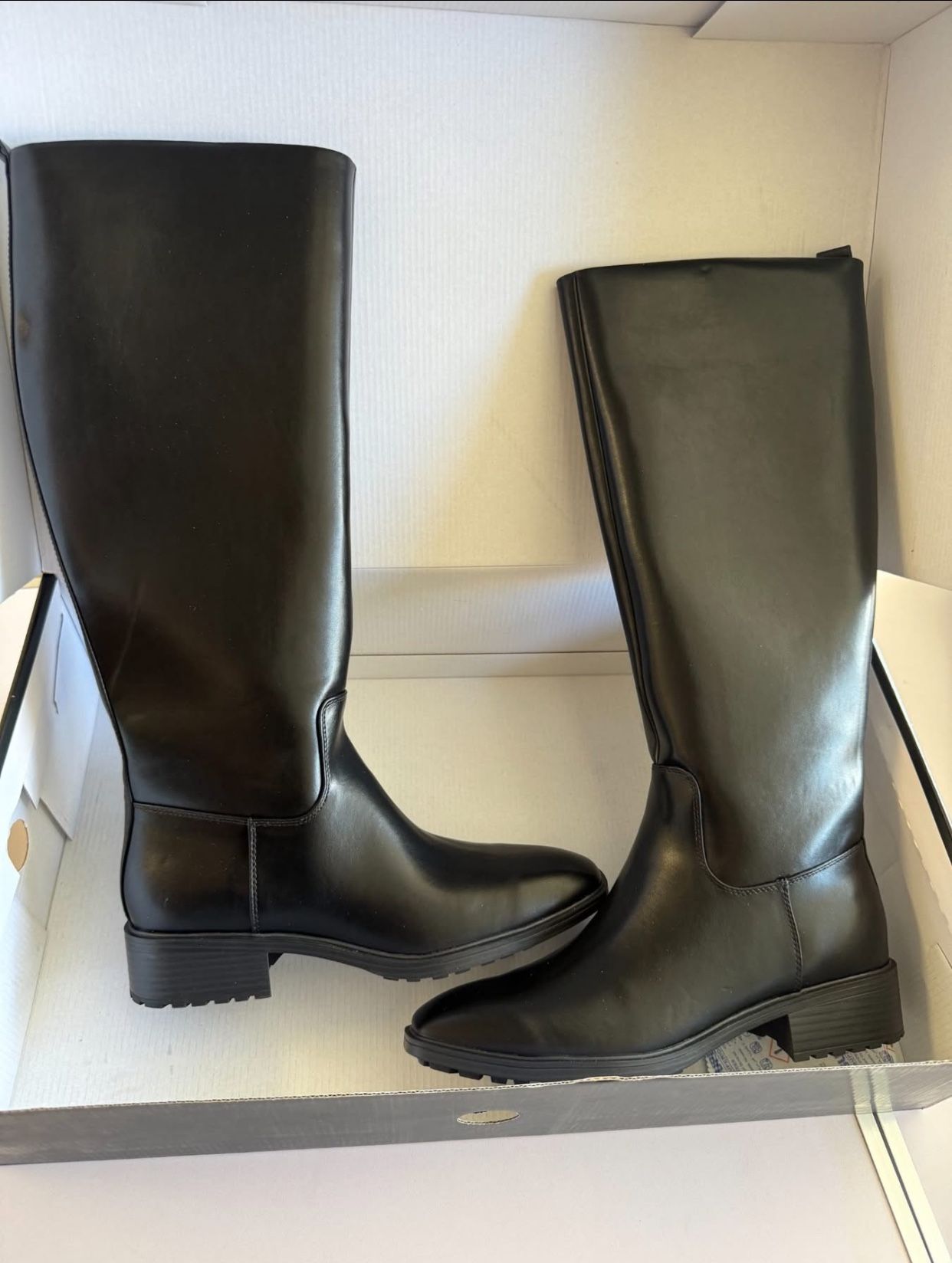 Nine West Blondy Women's Riding Boots Sizes (6, 6.5, 7, 9.5), Color Black