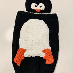 Penguin Dress For Photo Shoot